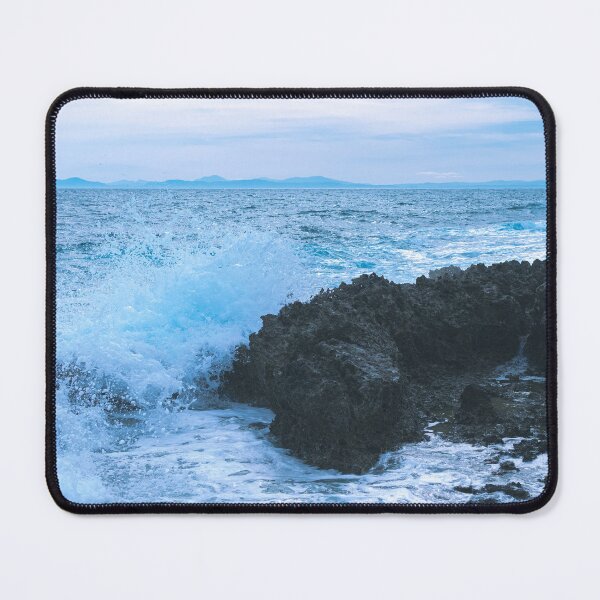 Item preview, Angry waves jumping on rocks designed and sold by marcoaudioart.