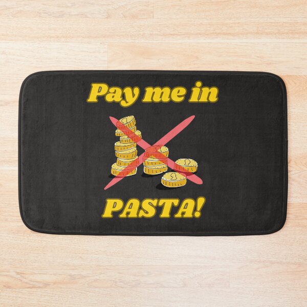 Item preview, Pay Me In Pasta designed and sold by ArtisShops.