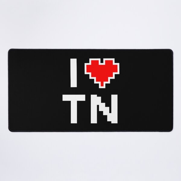Item preview, I Love Tennessee - Pixel heart for TN gamer designed and sold by abowersock.