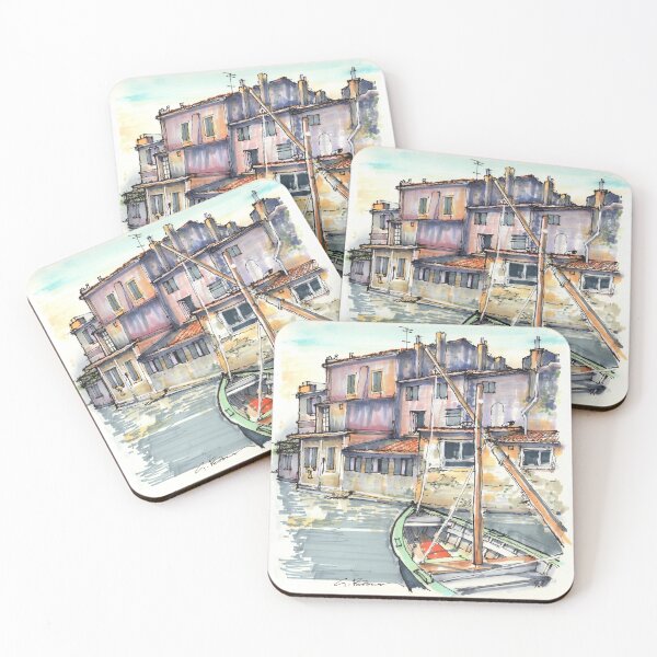 Item preview, Canal Scene designed and sold by Gregg Brown.