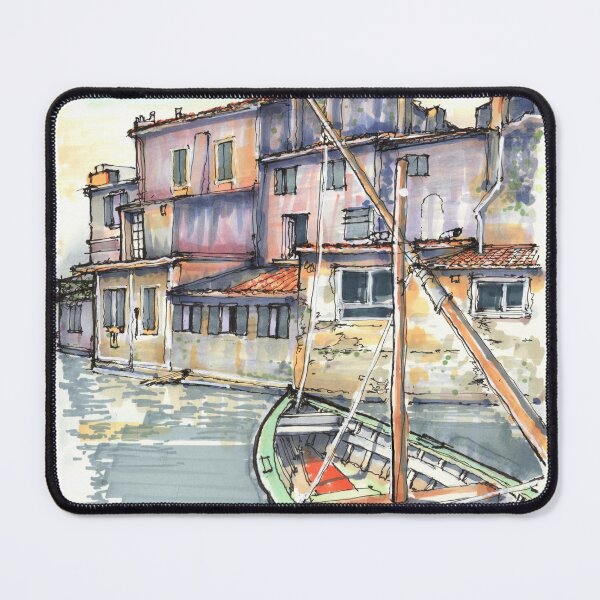 Item preview, Canal Scene designed and sold by Gregg Brown.