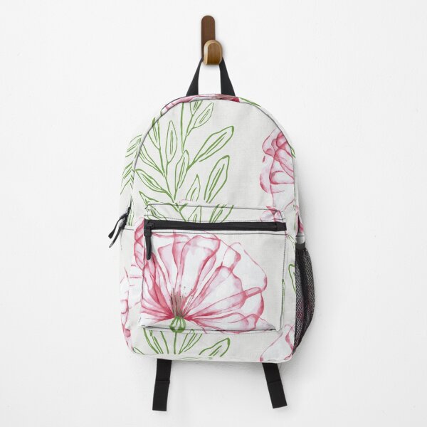 Item preview, Watercolor floral pattern in pink designed and sold by Katj-A-Studio.