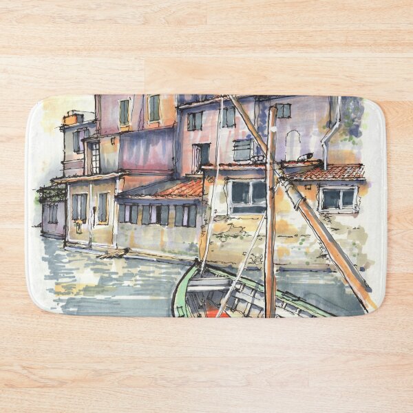 Item preview, Canal Scene designed and sold by Gregg Brown.