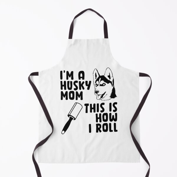 Item preview, I'm A Husky Mom This is How I Roll Funny Husky Dog Lover Gift designed and sold by TMelonShop.