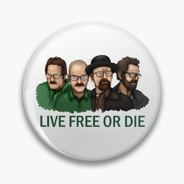 Item preview, Breaking bad live free or die heisenberg designed and sold by somi3art.