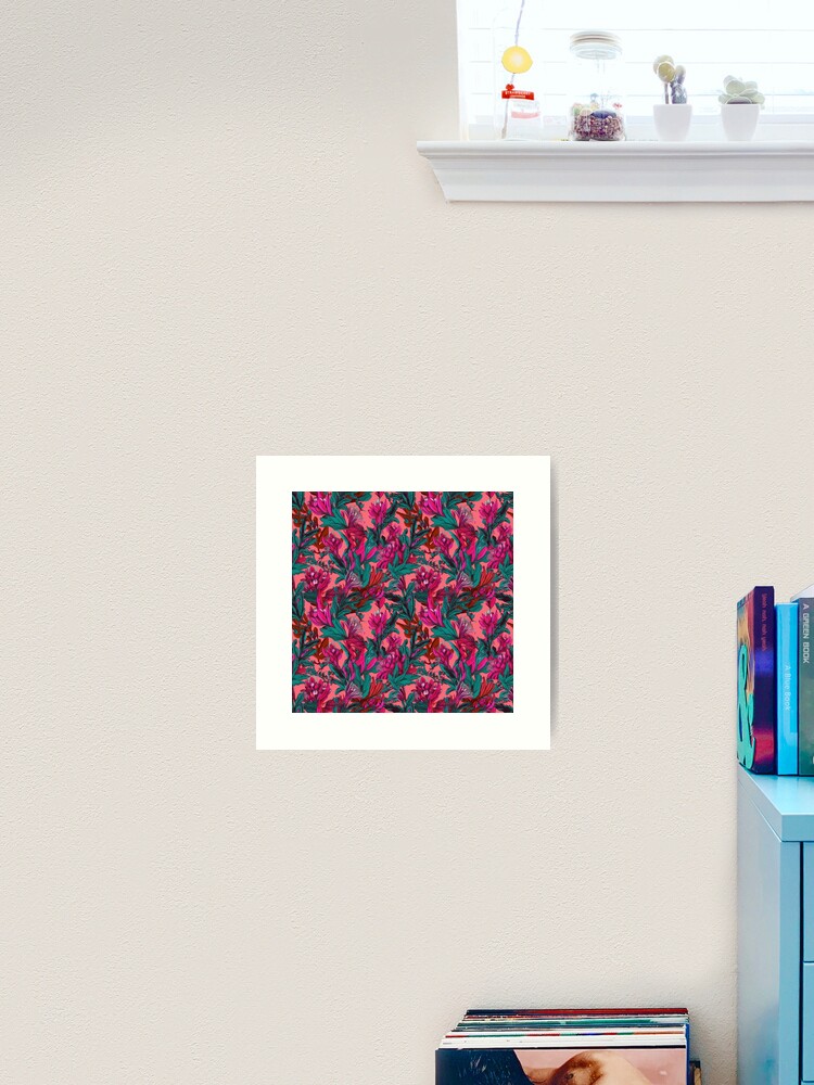 Thumbnail 2 of 3, Art Print, Maximalist Botanicals II designed and sold by silusUK.