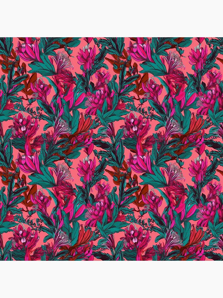 Thumbnail 3 of 3, Art Print, Maximalist Botanicals II designed and sold by silusUK.