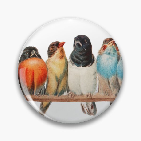 Item preview, perch of birds designed and sold by JudyHaley.