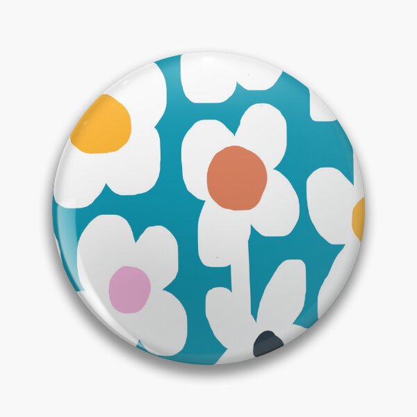 Item preview, Iconic Retro Scandinavian Summer Flowers designed and sold by Deutschic.