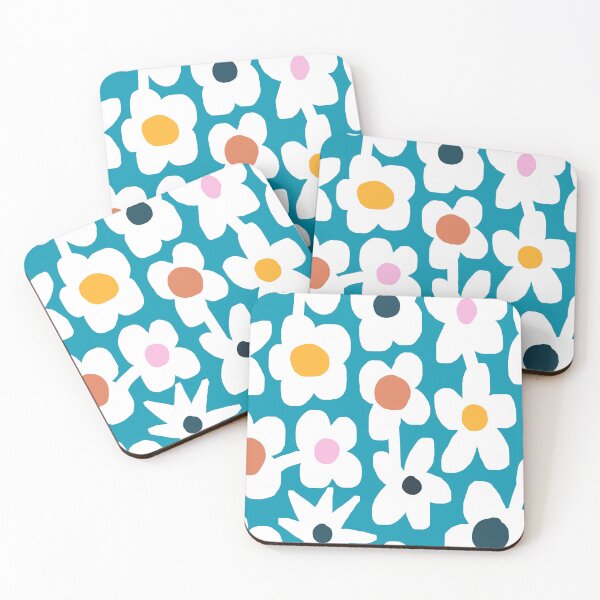 Item preview, Iconic Retro Scandinavian Summer Flowers designed and sold by Deutschic.