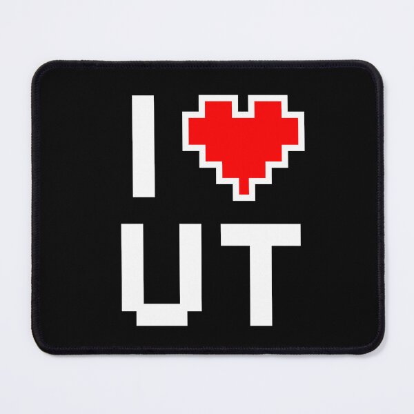 Item preview, I Love Utah - Pixel heart for UT gamer designed and sold by abowersock.