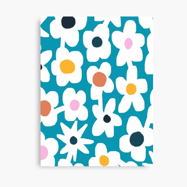 Item preview, Iconic Retro Scandinavian Summer Flowers designed and sold by Deutschic.