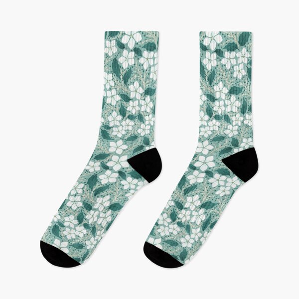 Item preview, White and Mint Berry Floral designed and sold by RebeccaFlaherty.