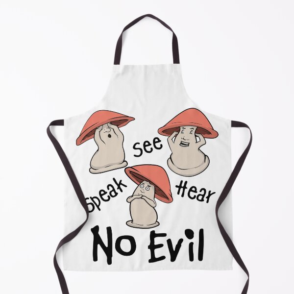 Item preview, See no Evil, Speak No Evil, Hear no Evil Mushrooms designed and sold by CreativeDraws42.