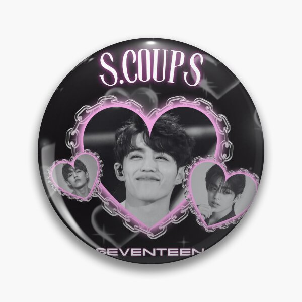 Item preview, Seventeen S.Coups Y2K Heart Stan Classic T-Shirt designed and sold by wonnie.