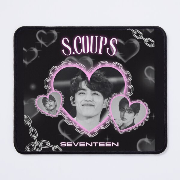 Item preview, Seventeen S.Coups Y2K Heart Stan Classic T-Shirt designed and sold by wonnie.