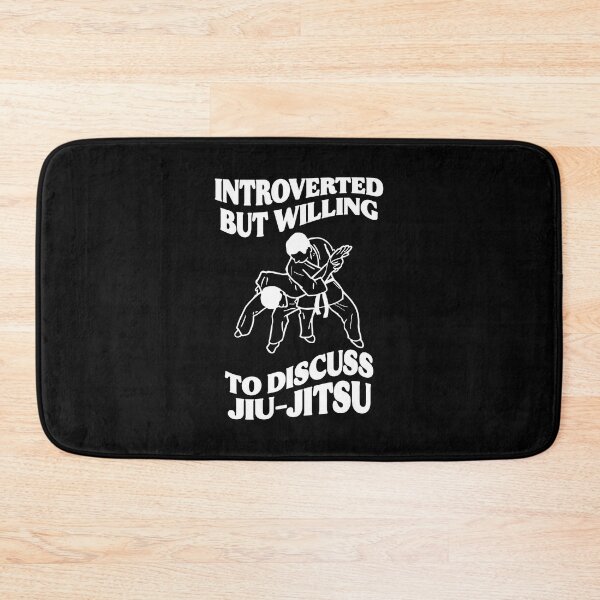 Item preview, Introverted But Willing To Discuss Jiu Jitsu Fight Sports Gift designed and sold by TMelonShop.