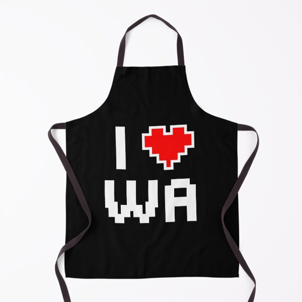 Item preview, I Love Washington - Pixel heart for WA gamer designed and sold by abowersock.