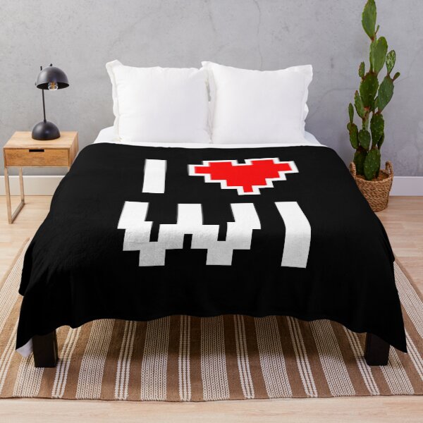 Item preview, I Love Wisconsin - Pixel heart for WI gamer designed and sold by abowersock.