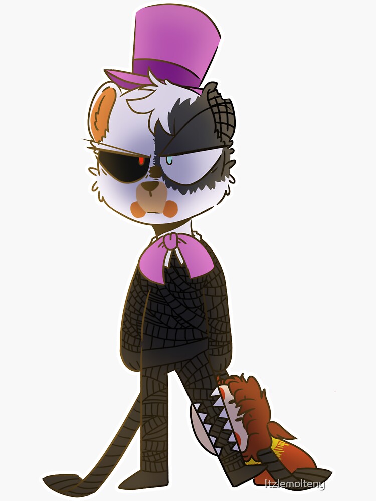 Chibi molten freddy Sticker for Sale by ShortAndSad