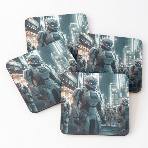 Item preview, Step into the Future with Our Cybernetic Soldiers and Futuristic Robot designed and sold by CreationP.