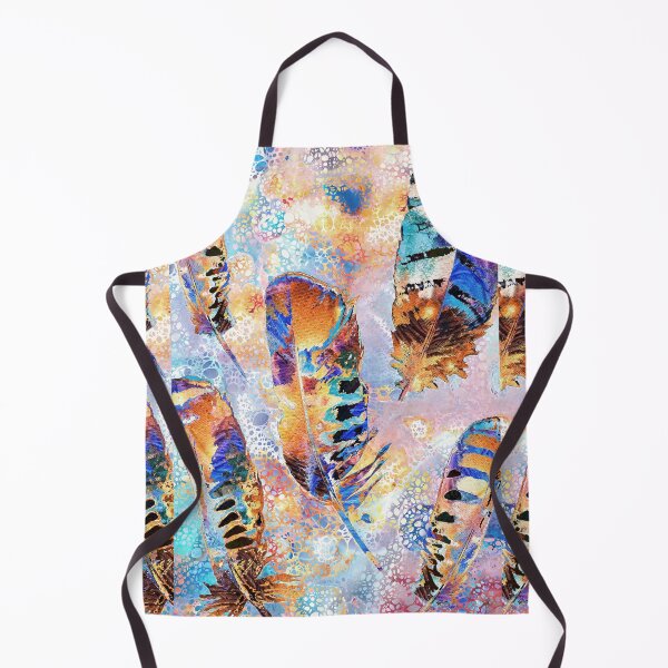 Item preview, Falling Feathers Two Soft Colorful Art designed and sold by Sharon Cummings Art.
