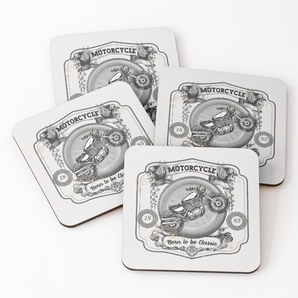 Item preview, motorcycle in retro style designed and sold by PositiveIdeas.