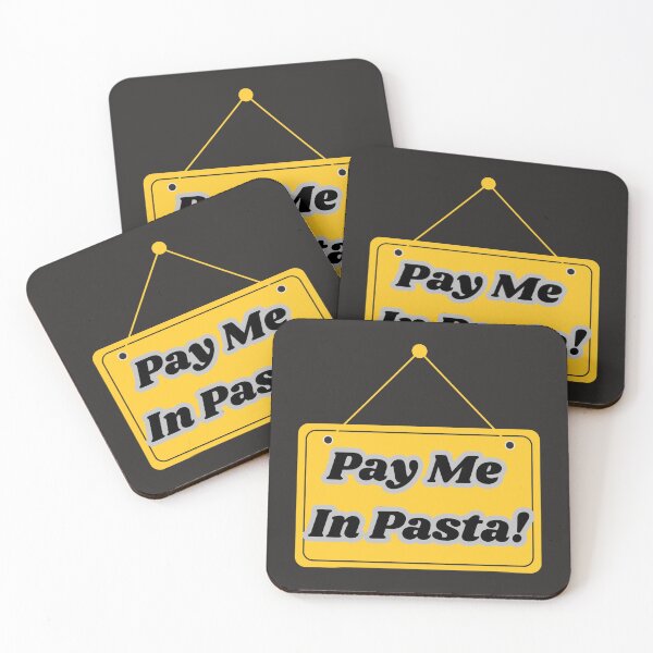Item preview, Pay Me In Pasta designed and sold by ArtisShops.