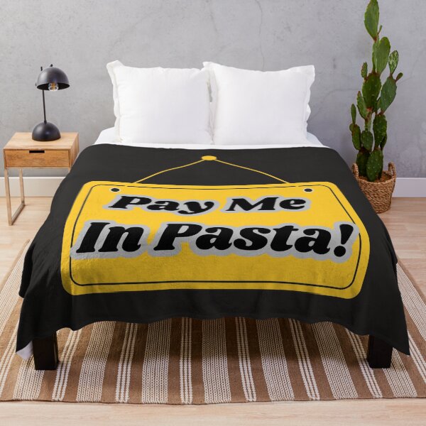 Item preview, Pay Me In Pasta designed and sold by ArtisShops.