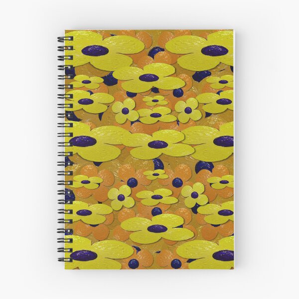 Item preview, big oil-painted bloom in excotic poparts style designed and sold by Pepita Selles.