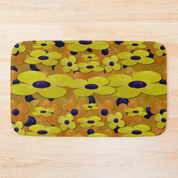 Item preview, big oil-painted bloom in excotic poparts style designed and sold by Pepita Selles.