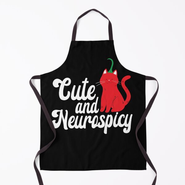 Aperçu de l'œuvre Mignon Neurospicy Funny Neurodivergent TDAH ASD Hot Peppers Groovy créée et vendue par cvt01.
