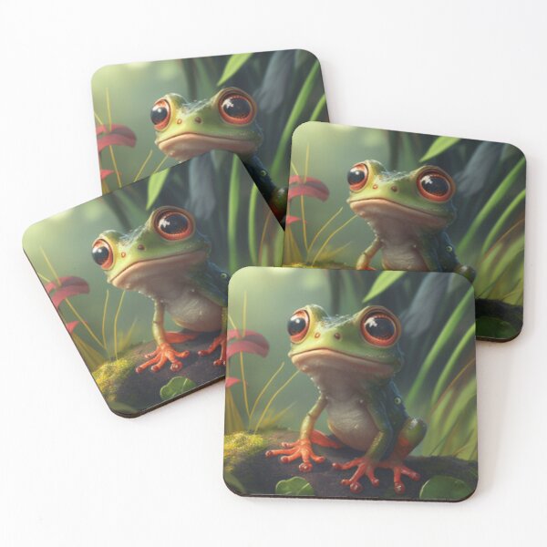 Item preview, Cartoon frog in real representation designed and sold by M-Lin.