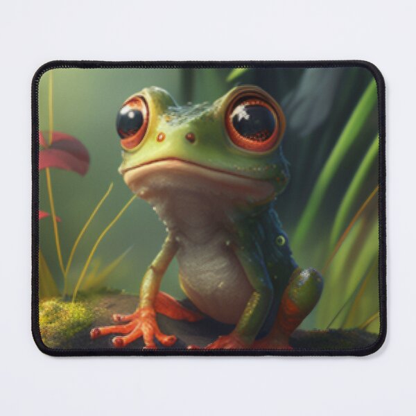 Artikelvorschau, Cartoon Frog in real Representation entworfen und verkauft von M-Lin.