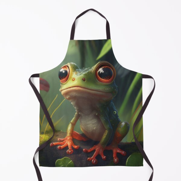 Item preview, Cartoon frog in real representation designed and sold by M-Lin.