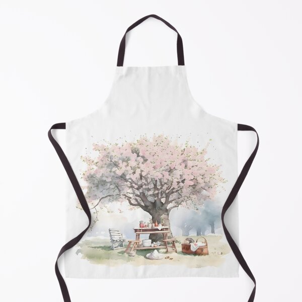 Item preview, Spring sakura cherry blossom hanami picnic under the tree designed and sold by CroffleStudio.