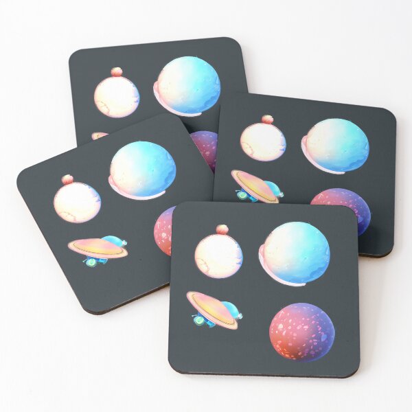 Item preview, Weird Planets and a UFO designed and sold by Chubuter.