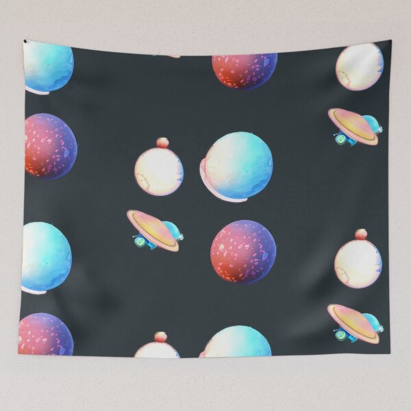 Item preview, Weird Planets and a UFO designed and sold by Chubuter.