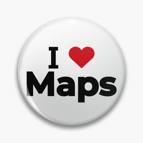 Item preview, I love Maps designed and sold by Moyanana.