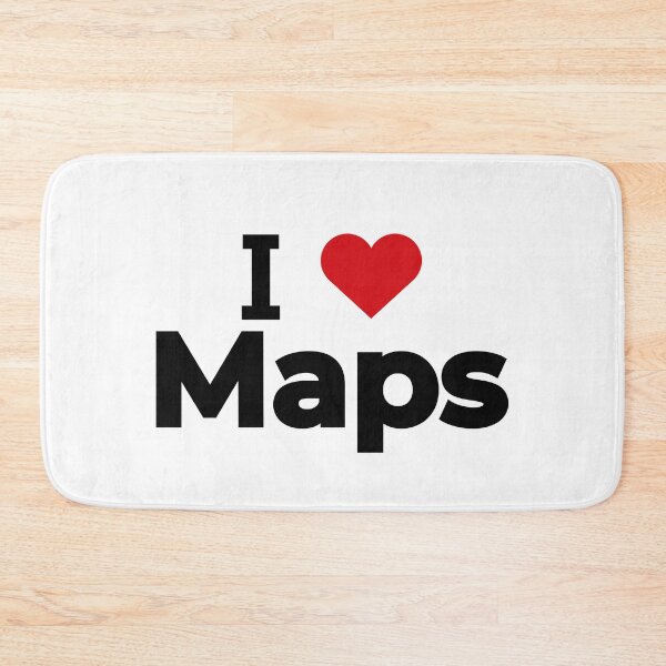 Item preview, I love Maps designed and sold by Moyanana.