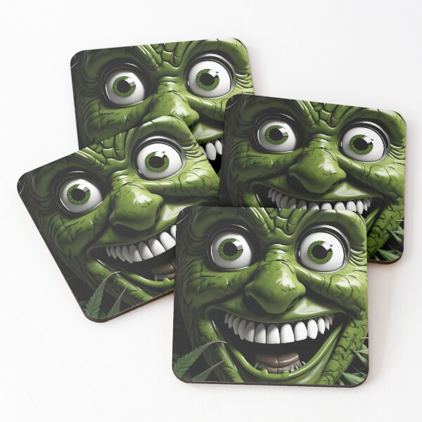 Item preview, Green smiley face designed and sold by dawid janowski.