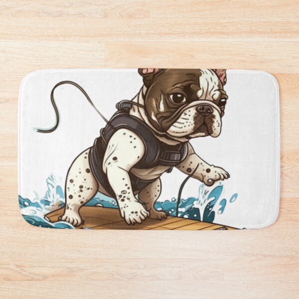 Item preview, Frenchie the Wakeboarder French Bulldog  designed and sold by PetsEnough.