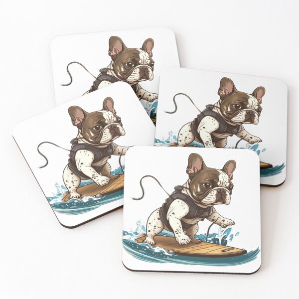 Item preview, Frenchie the Wakeboarder French Bulldog  designed and sold by PetsEnough.
