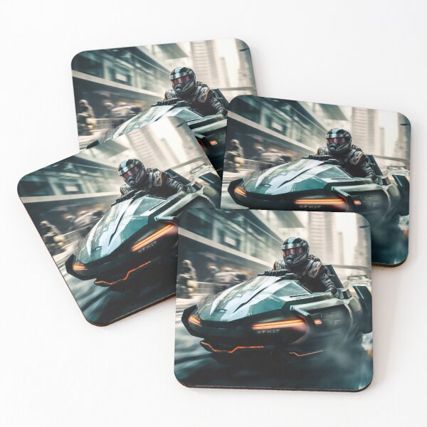 Item preview, Ride into the Apocalypse with Our Futuristic Motorcycle  designed and sold by CreationP.