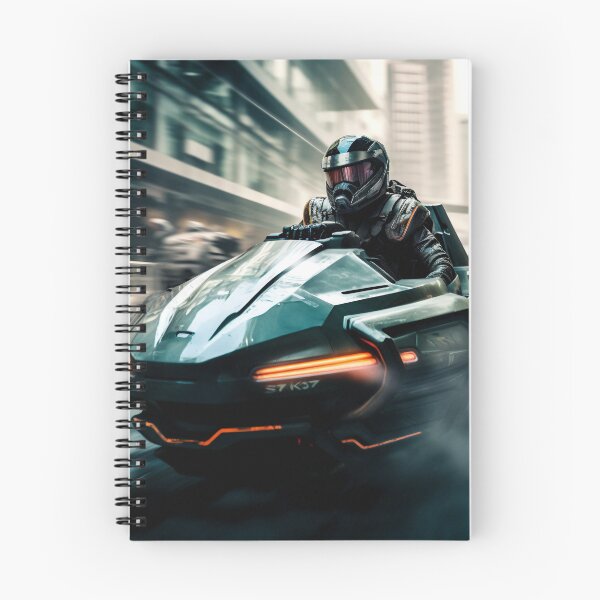 Item preview, Ride into the Apocalypse with Our Futuristic Motorcycle  designed and sold by CreationP.