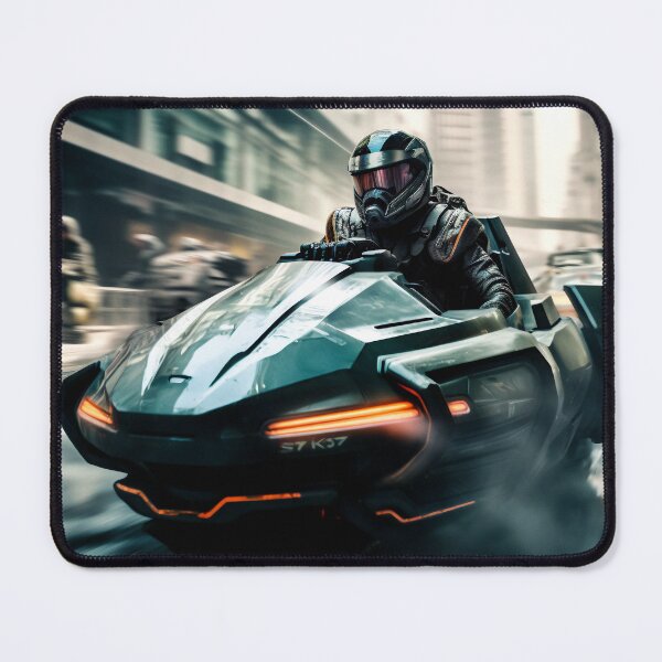 Item preview, Ride into the Apocalypse with Our Futuristic Motorcycle designed and sold by CreationP.