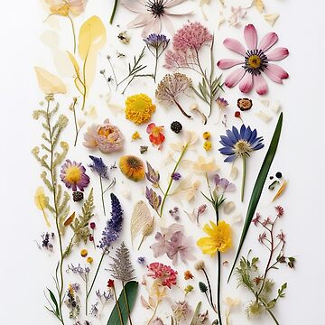 The Delicate Charm of Dried Florals - Pressed Dried flowers on