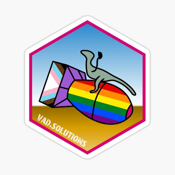 VAD Pride Sticker