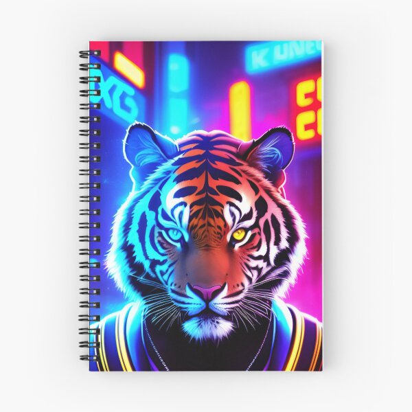 Item preview, Cyber Tiger Cyberpunk Style Art designed and sold by CyberArtWorld.