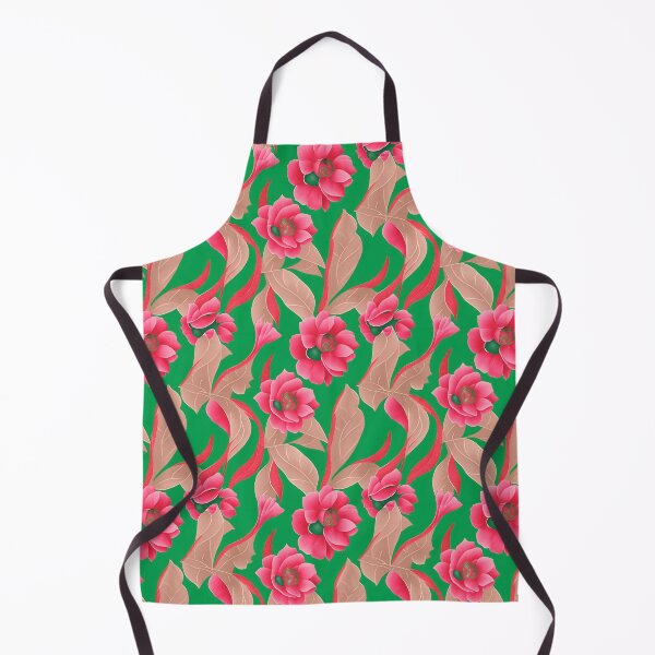 Item preview, Flowerwall rose brown leafs designed and sold by theCutestthings.